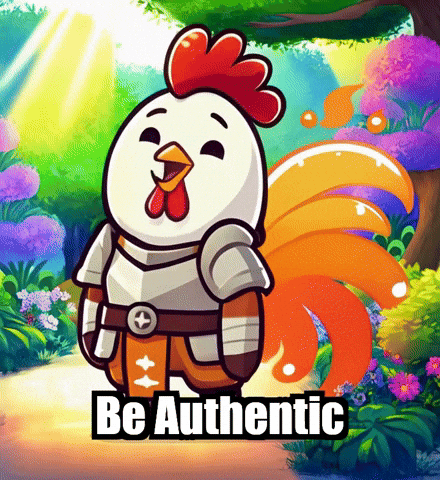 Courage Be Authentic GIF by Zorooster