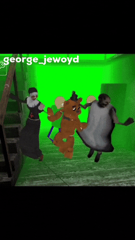 george_jewoyd freddy granny nun baldi GIF