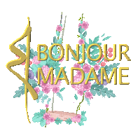 bonjourmadamebcn bonjour madame bonjour madame bonjourmadame Sticker