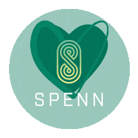 SPENN_Blockbonds heart spenn spenn heart Sticker