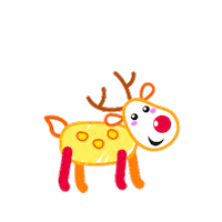 New Year Christmas Sticker by bini games