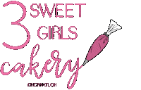 Cincinnati Piping Sticker by 3 Sweet Girls Cakery