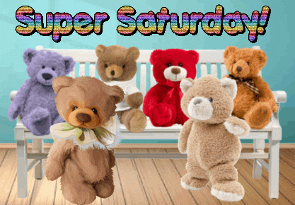 Teddy Bears Compliments GIF