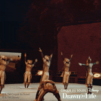 Rhythmic Gymnastics Disney GIF by Cirque du Soleil