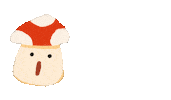 Poisonmush talking talk bubble mushroom Sticker