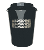 WildflowerSpace coffee kindness wildflower wallsend Sticker
