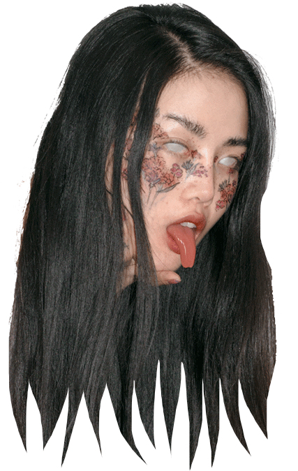 mood tongue Sticker by melovemealot