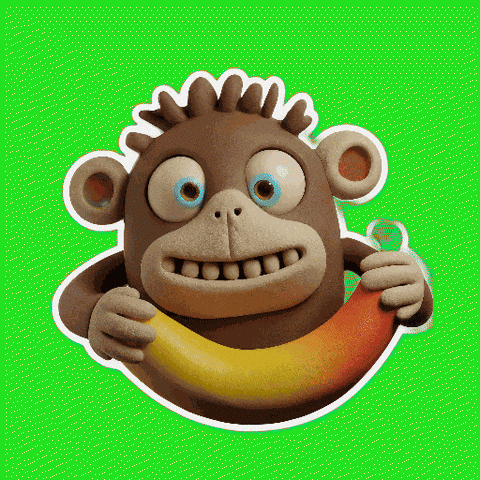 Hungry Monkey GIF