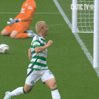 Goal Hoops GIF by Celtic Football Club
