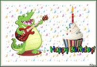 Happy Birthday Animated Card GIF
