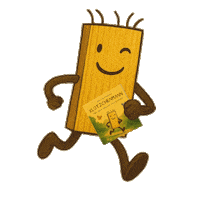 Kinderbuch Sticker by Klötzchenmann