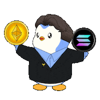 Crypto Penguin Sticker by Pudgy Penguins