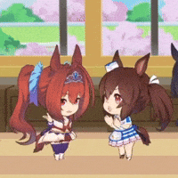 Chibi Umamusume GIF