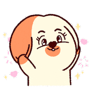 HOZAZA love happy wow kawaii Sticker