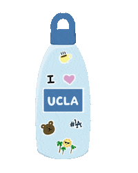 Water Bottle Graduation Sticker by UCLA