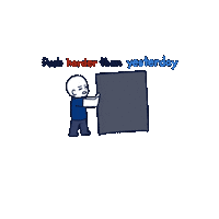 Motivation Challenge Sticker by ironbrij