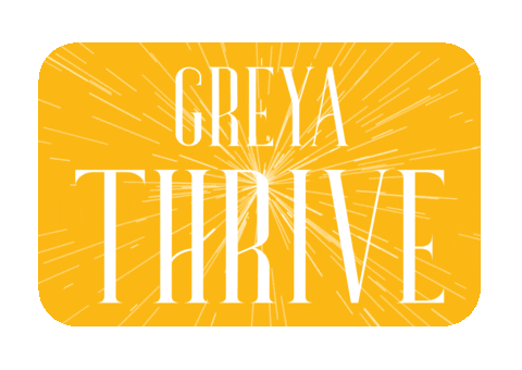 Thrive Sticker by Greya
