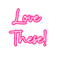 Love These Sticker by Ulka Rocks