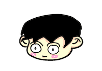 Confused Head Sticker by Sukrin