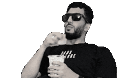 Saudi Popcorn Sticker