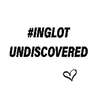 Inglot Undiscovered Sticker by Inglot Ireland