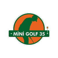 minigolf35 golf hit score put Sticker
