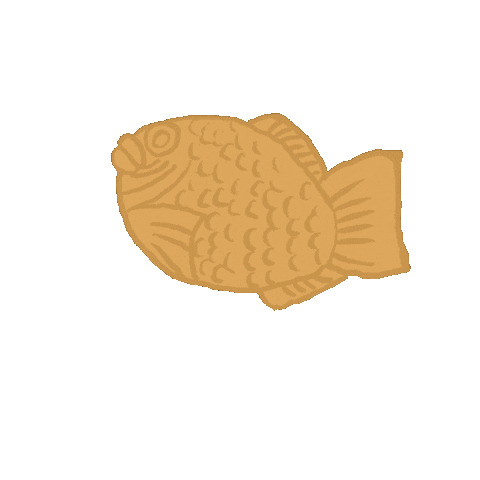 buta3buhi2 giphyupload 魚 たい焼き 和菓子 Sticker