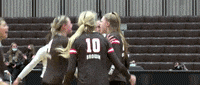 Celebration Dancing GIF by Brown Volleyball