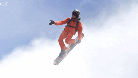 snowboarding GIF