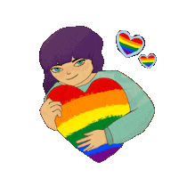 Proud Love Is Love Sticker by Contextual.Matters