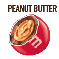 Peanut Butter Color Sticker by M&M’S Chocolate