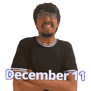 December 11 Sticker