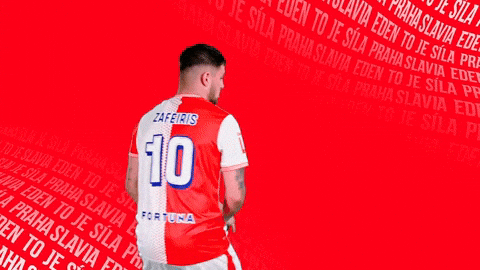 Football Hello GIF by SK Slavia Praha