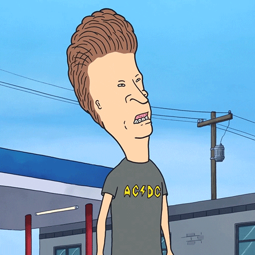 Beavis And Butthead Falling GIF by Paramount+