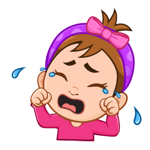 Sad Cry Baby Sticker by My Town Games for iOS & Android GIPHY