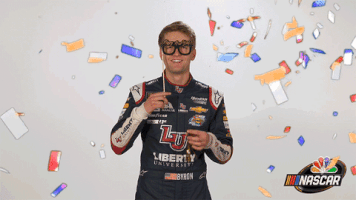 confetti byron GIF by NASCAR on NBC
