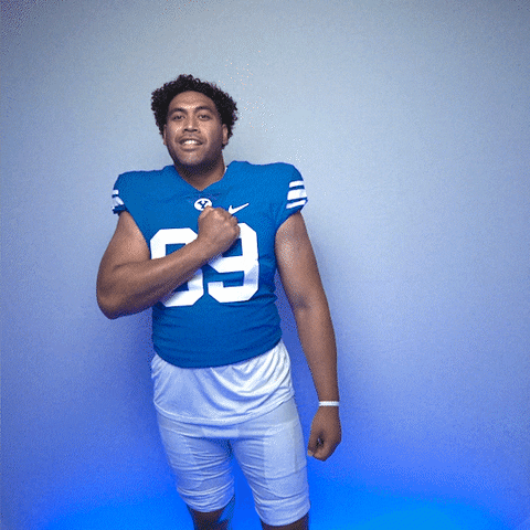 Byu Football Sport GIF by BYU Cougars