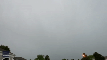 Teen Weather Watcher Films Slow-Motion Lightning in Spring Hill, Florida