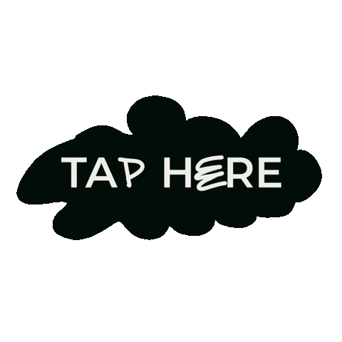 Typography Tap Sticker