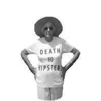Hipster Sticker by imoji