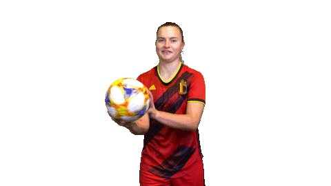 Womens Football Goal Sticker by Royal Belgian FA