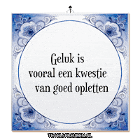 Moment Wijsheid Sticker by Tegelspreuken.nl