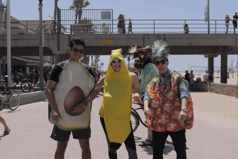 Homearly giphyupload pineapple avocado shaka GIF