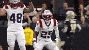 Football Celebration GIF by New England Patriots