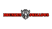 DrunkenSwallows logo gay pride lgbt Sticker