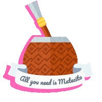 Yerba Mate Sticker by Pampa Direct
