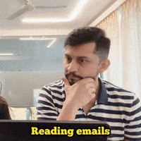 Reading Mail GIF by Digital Pratik