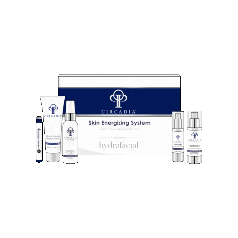 CircadiaSkin giphygifmaker skincare hydrafacial skin booster Sticker