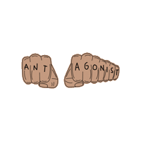 antagonist_co antagonist radical kindness Sticker