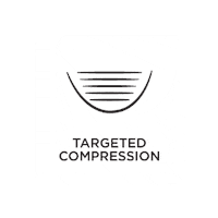 feetures running marathon socks compression Sticker